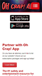 Mobile Screenshot of oh-crap-app.com